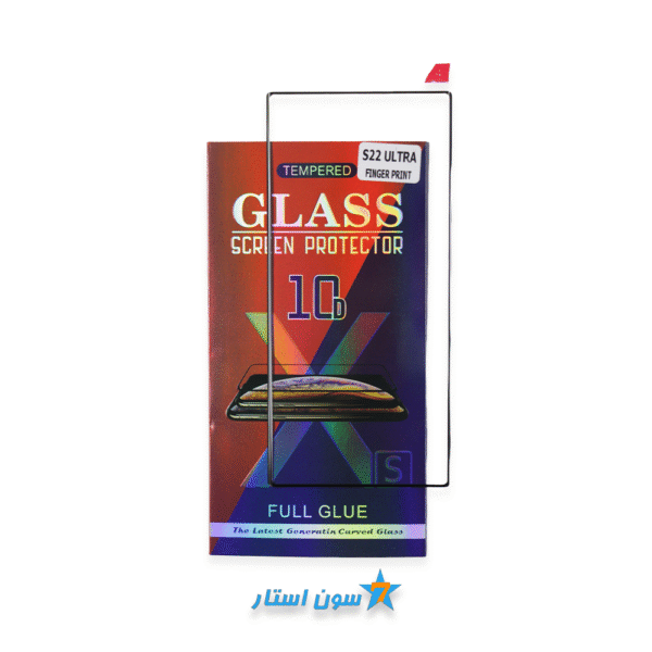 گلس فول چسبEdge سامسونگ S22 Ultra