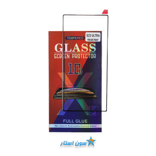 گلس فول چسب سامسونگ S23 Ultra