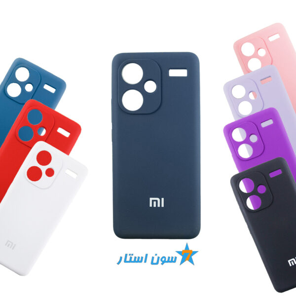 قاب سیلیکونی پاک کنی اورجینال Redmi note 13 Pro plus 5G