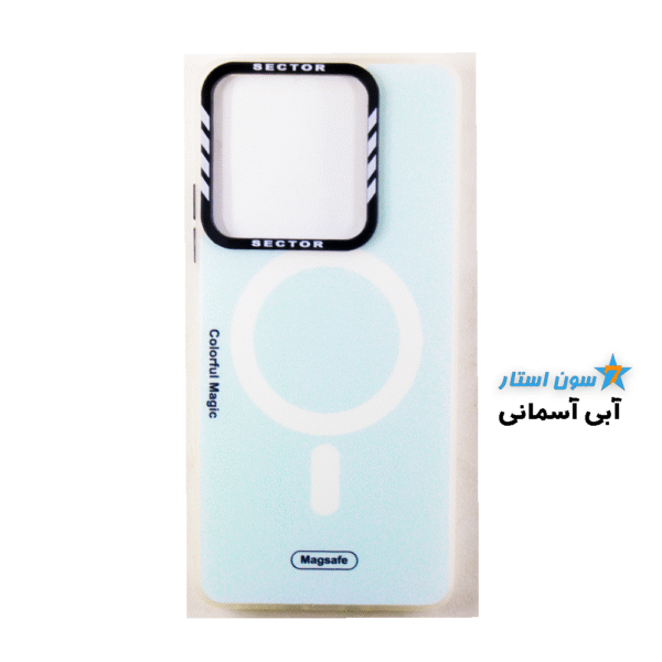 قاب موبایل مجیک ژله ای طرح مگسیف شیائومی Note 13 Pro 5G آبی آسمانی