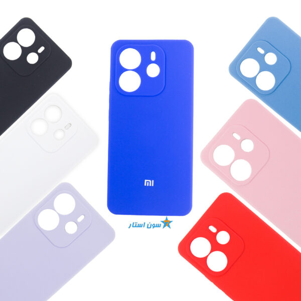 قاب سیلیکونی اورجینال پاک کنی شیائومی Redmi note 14 4g