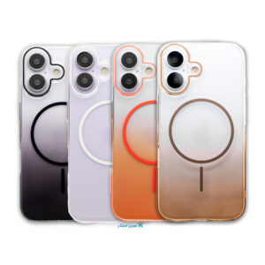 قاب آیفون 16 طلقی نیمه شفاف