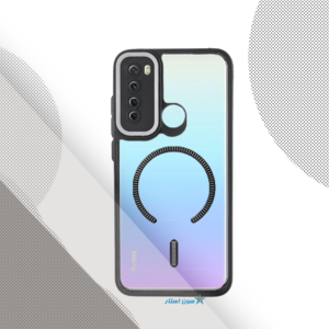 قاب شیائومی NOTE 8 پشت طلق دور سیلیکونی طرح مگسیف
