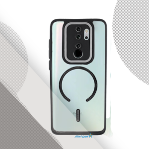 قاب شیائومی NOTE 8 PRO پشت طلق دور سیلیکونی طرح مگسیف